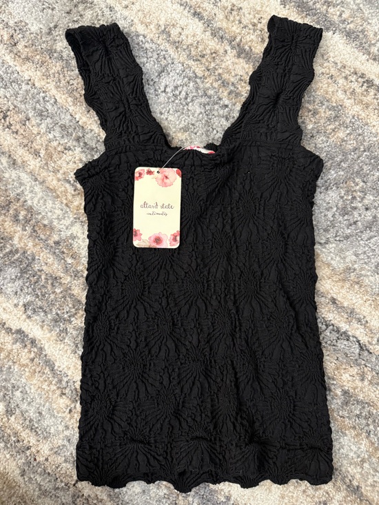 Altar'd State Tops - Altar'd State Black Textured Smocked Camisole